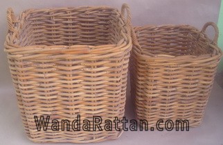 Kubu Natural Rattan Basket
