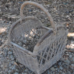 Wicker basket for occasional purposes